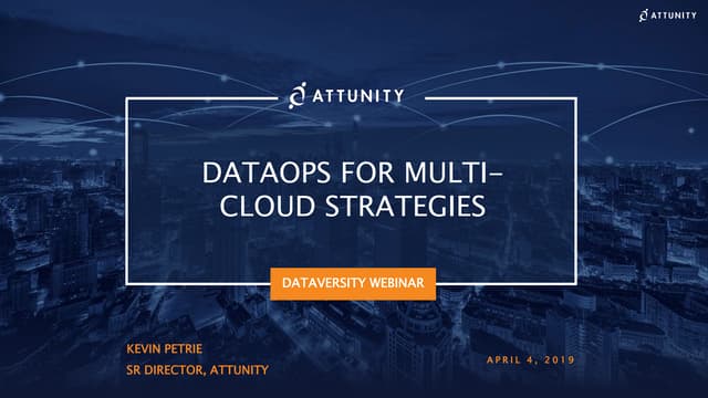 The Importance of DataOps in a Multi-Cloud World