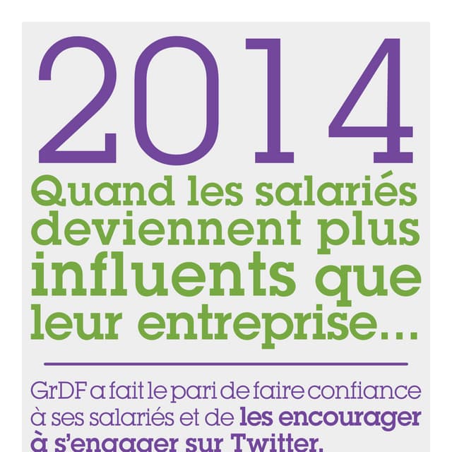 Communauté des Twittos de GrDF Bilan 2014