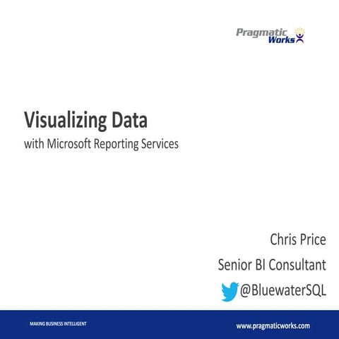 Data Visualization with Microsoft Reporting Services