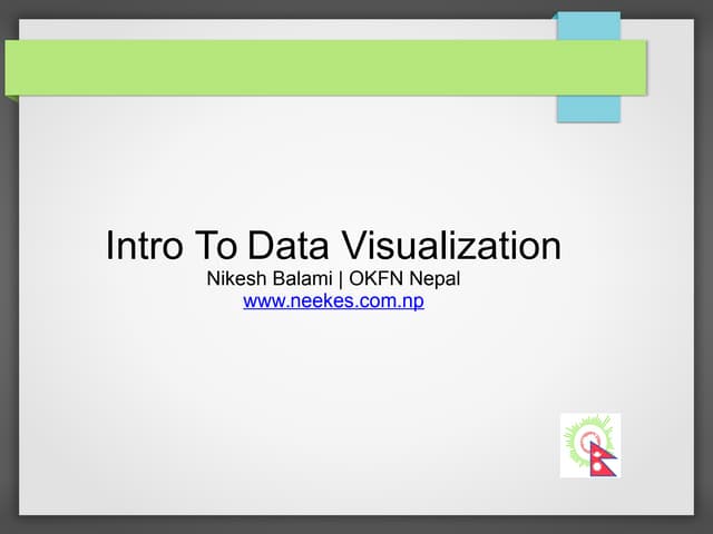 Intro to Data visualization 