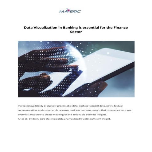 Data Visualization in Banking is essential for the Finance Sector.pdf