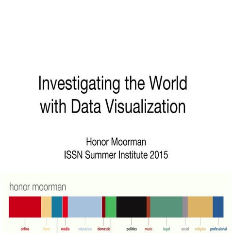 Data visualization issn 2015