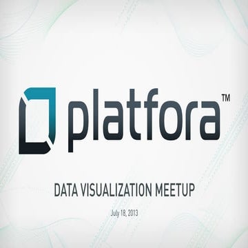 Platfora Data Visualization Meetup
