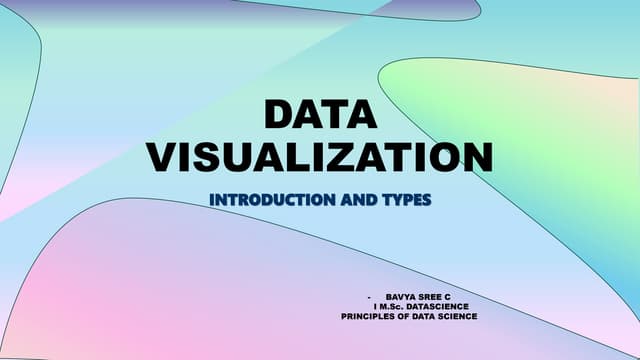 DATA VISUALIZATION AND ITS TYPES PPT DOC