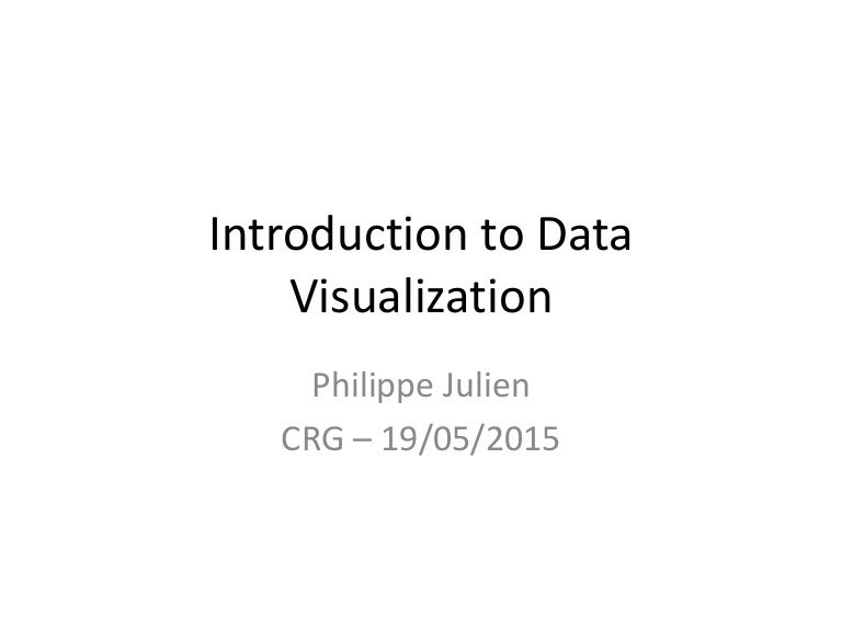data visualisation course
