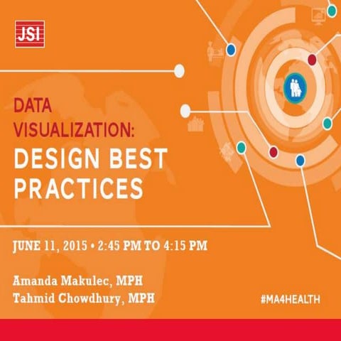 Data Visualization Design Best Practices Workshop | PPTX