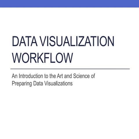Data Visualization Workflow | PPTX