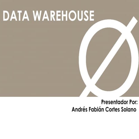 Data warehouse