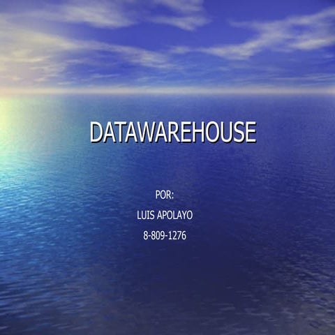 Datawarehouse