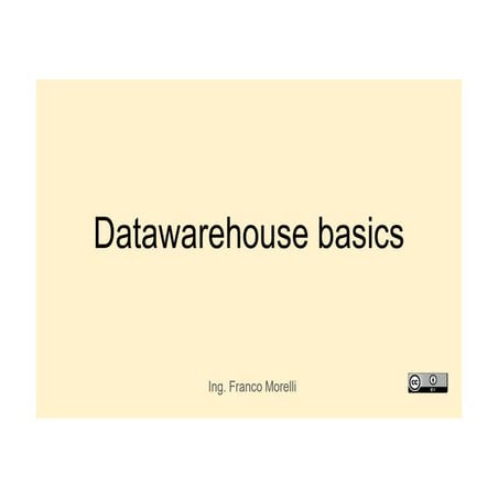 Datawarehouse