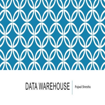 Data warehouse