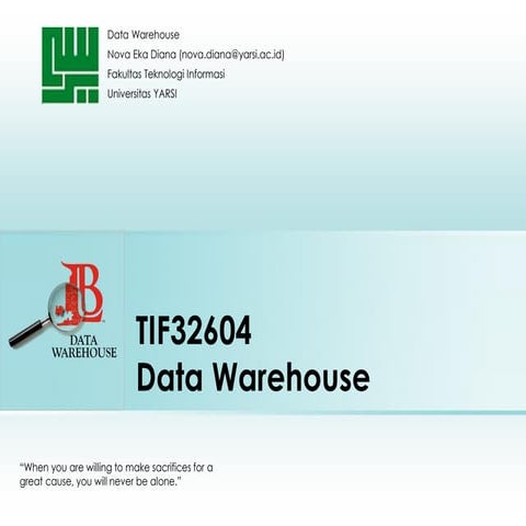 Data warehouse