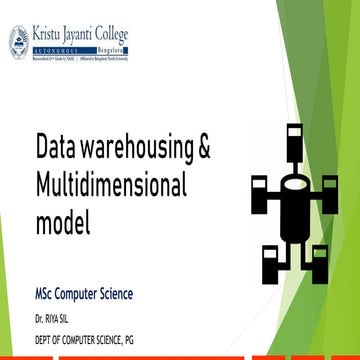 Introduction to Data Warehouse Modelling