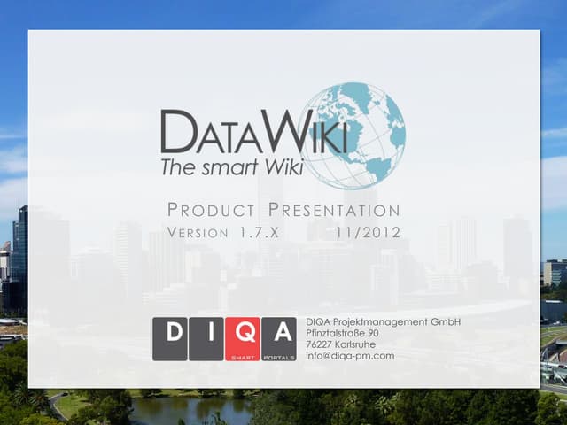 DataWiki Semantic Enterprise Wiki v1.7.1