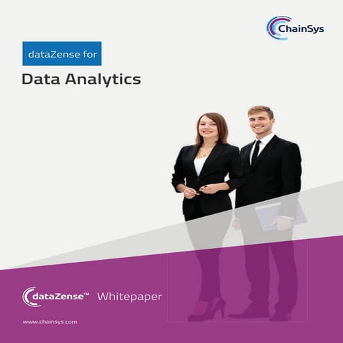 dataZense for Data Analytics unleashed features