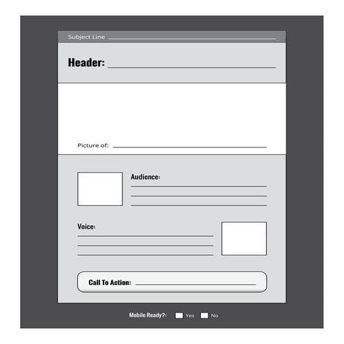 Email Marketing Worksheet