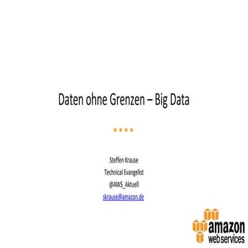Daten ohne Grenzen – Big Data