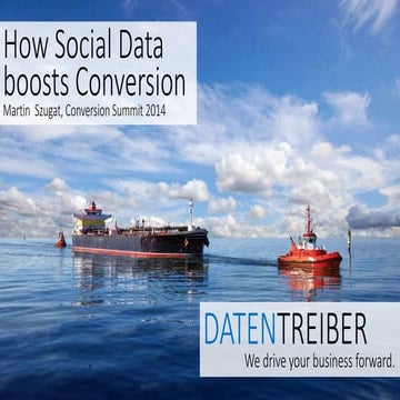 How Social Data boosts Conversion