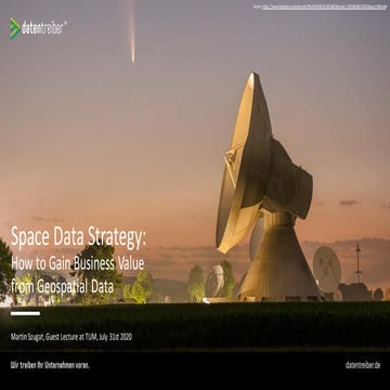 Space Data Strategy