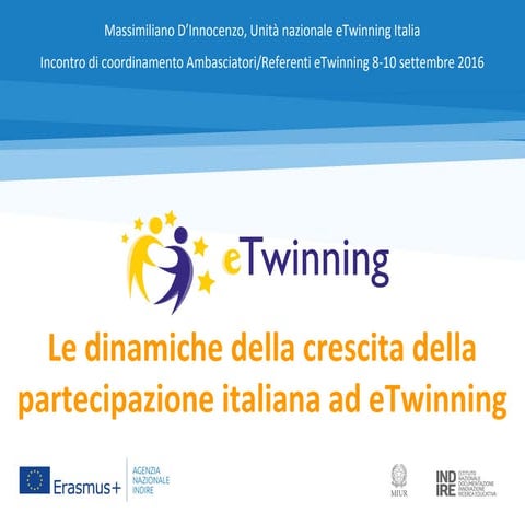 Le dinamiche della crescita della partecipazione italiana ad eTwinning