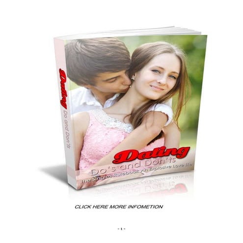 Dating do's and dont's | PDF
