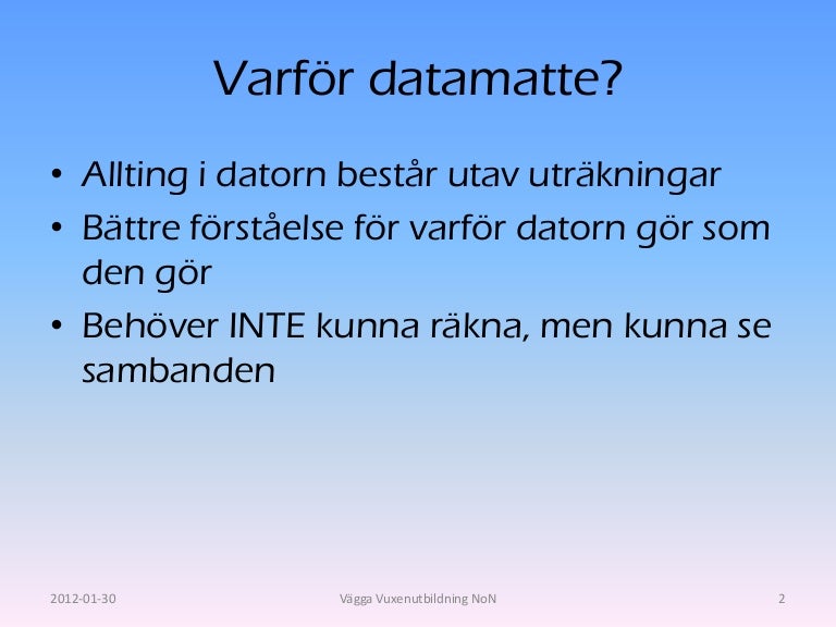 Datormatte
