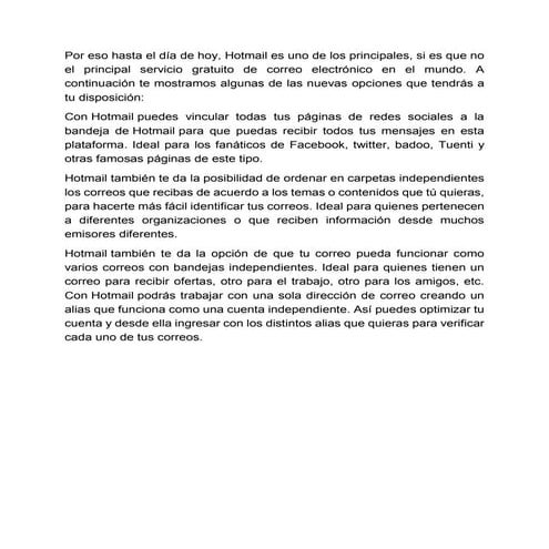 Comparación de correos