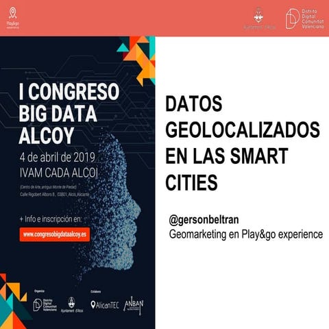 Datos geolocalizados en las Smart Cities