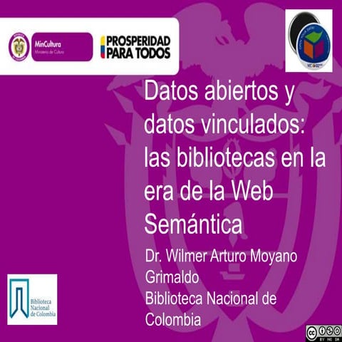 Datos vinculados bibliotecarios   la web 3.0 en las bibliotecas