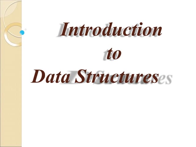 Dats Structures