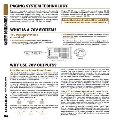 Basic 100v system wiring guide | PDF