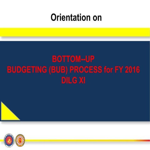 Davao bottom up budgeting