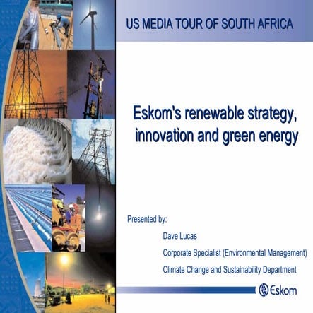 Eskom's Renewables Strategy