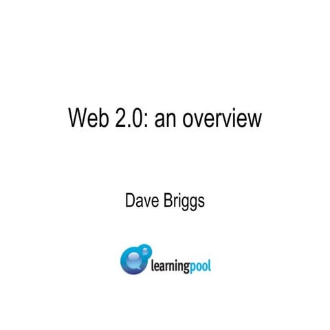 Web 2.0 overview