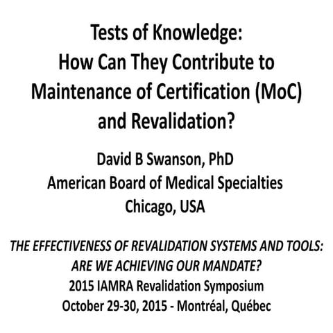choosing right assessment method+ assessment of clinical skill ...