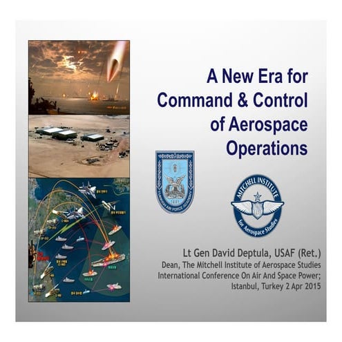 Lt. General (Retired) Deptula Presentation at International Conference on Air...