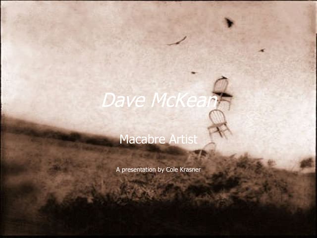 Dave mckean artist project cole kra...
