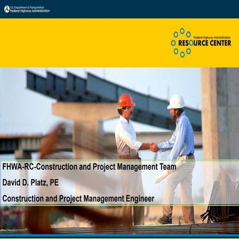 Dave Platz of FHWA   Chicago HS for Agricultural Sciences Shadow Day 02-08-12