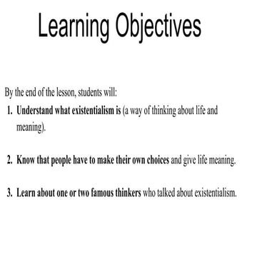 existentialism the philosophy of education