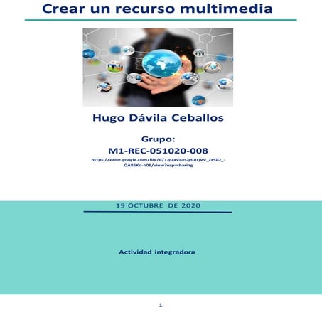 Hugo Dávila Ceballos presentations
