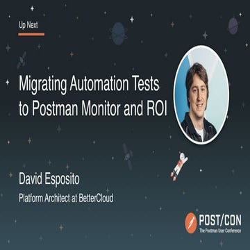 Migrating Automation Tests to Postman Monitors and ROI