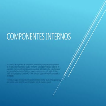 componentes del cpu