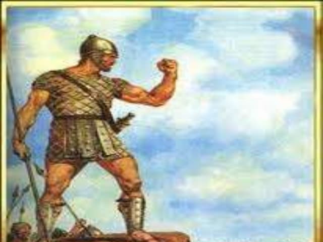 David and Goliath