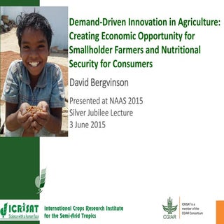 Demand-Driven innovation in agricul...