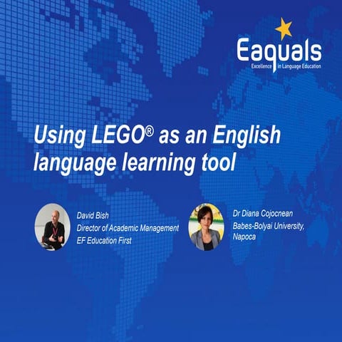 David Bish: Using LEGO® as an English language learning tool