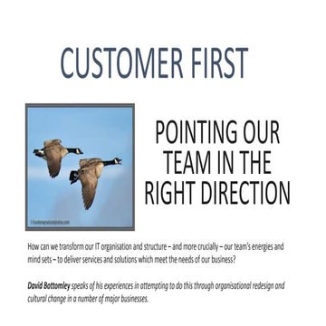 David Bottomley, Formerly Head of IT Delivery at Specsavers - Customer First ...