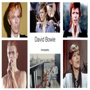 David Bowie - Iconography