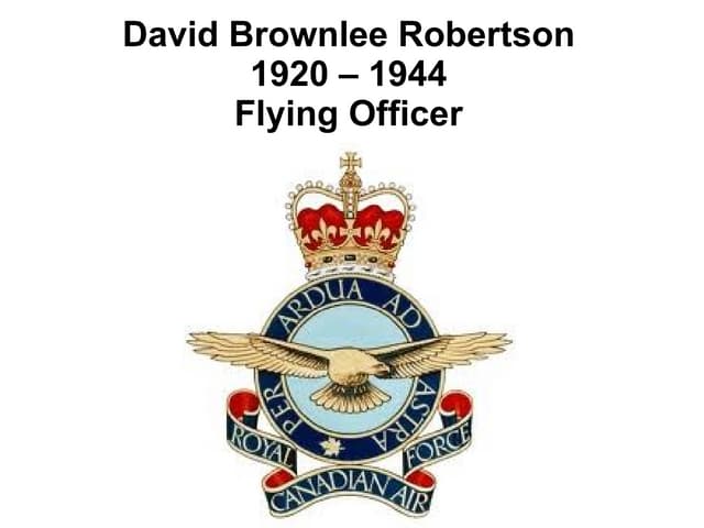 David Brownlee Robertson