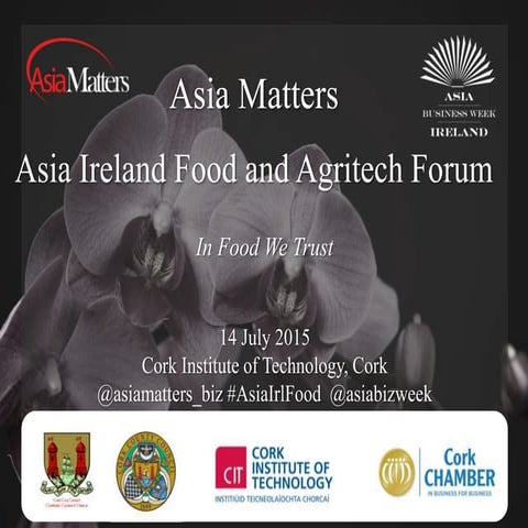 "Ireland's Leadership Role in Creating Global Value Chains in the AgriFood Se...