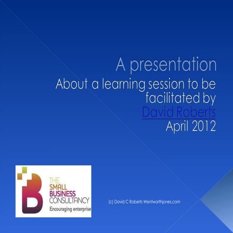 TSBC - Introduction to Enterprise Learning